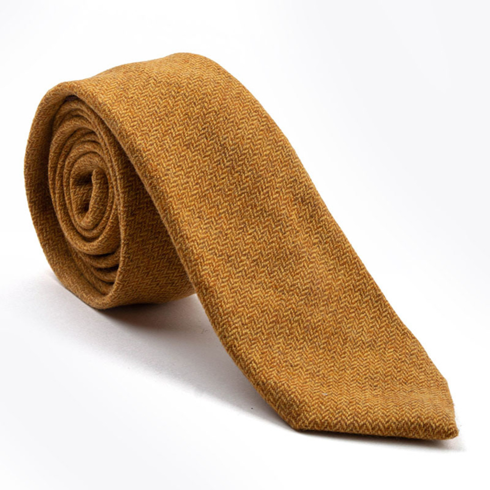 Alexander Olch Tie Men Goldenrod